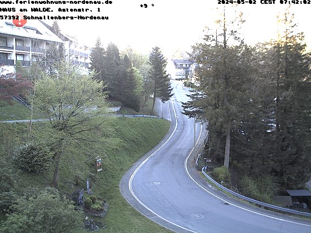 Webcam Schmallenberg - Kreisstraße K18, Nordenau
